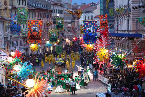 Carnival in Rijeka, Croatia