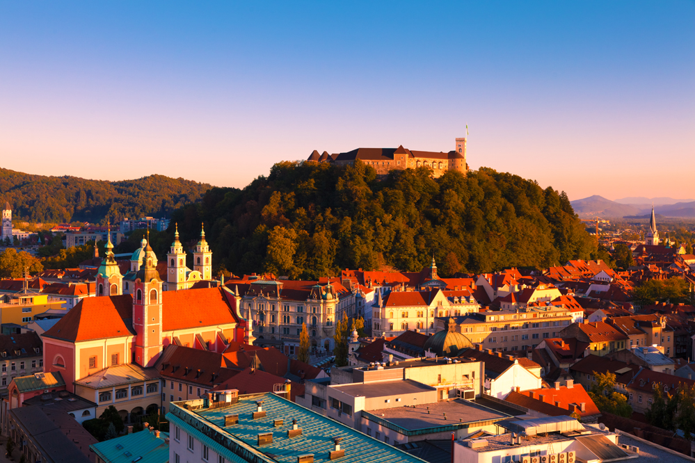 Ljubljana, capital of Slovenia