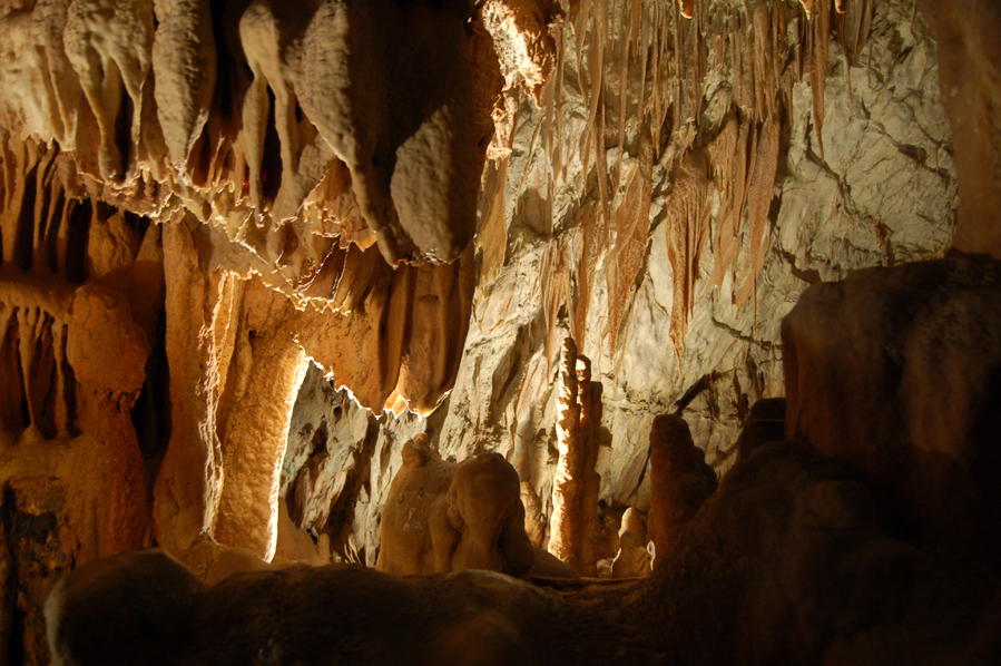 Postojna Cave in Slovenia.